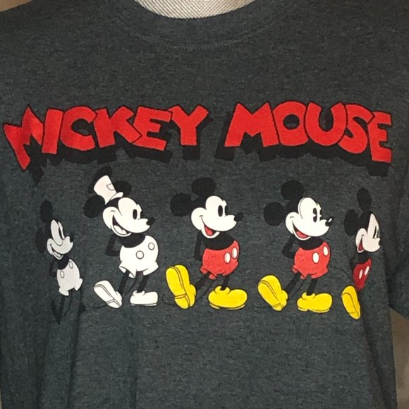 DISNEY Mickey Evolution Men's Tee - Picture 3 of 5